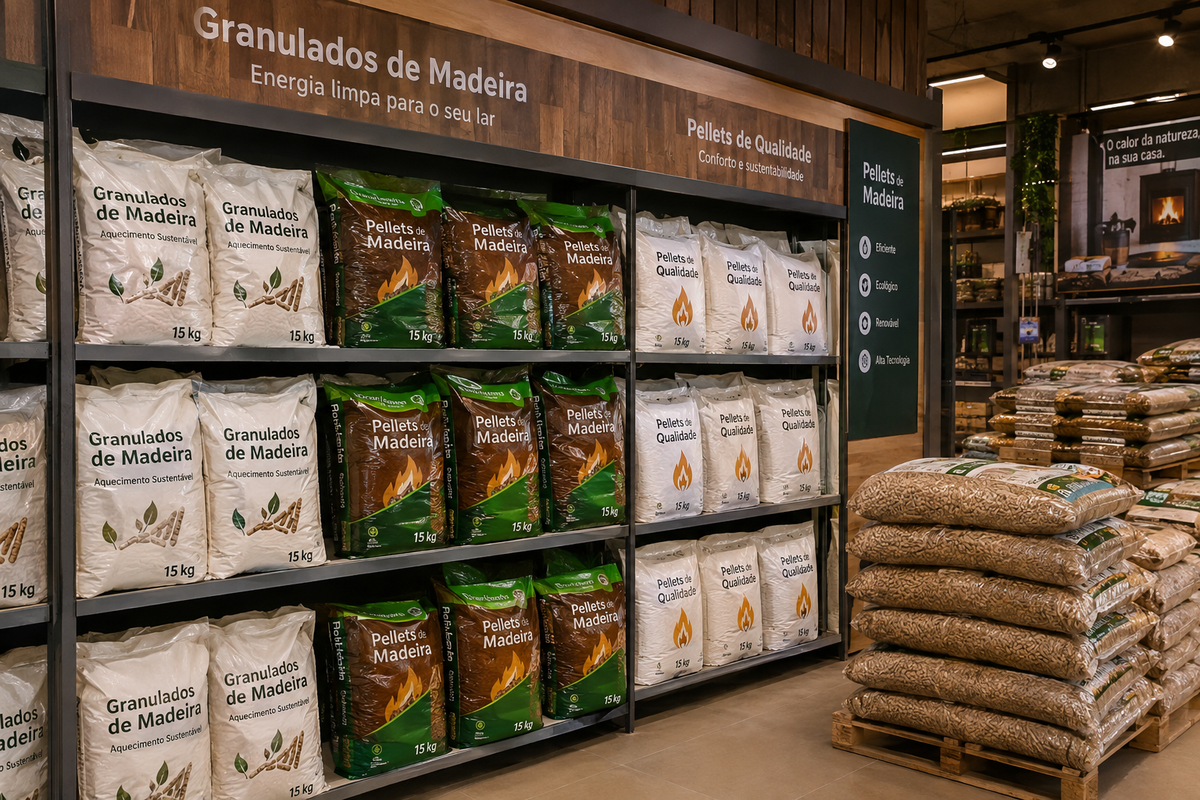 Granulados em loja